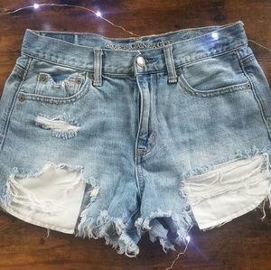 American Eagle vintage highrise festival shorts